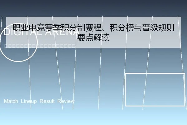 职业电竞赛季积分制赛程、积分榜与晋级规则要点解读